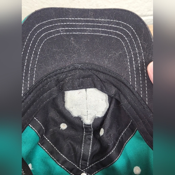 Harry Potter Slytherin Hat Baseball Cap Snapback Black Green Universal Studios - Picture 6 of 6